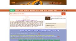 Desktop Screenshot of caphe360.com
